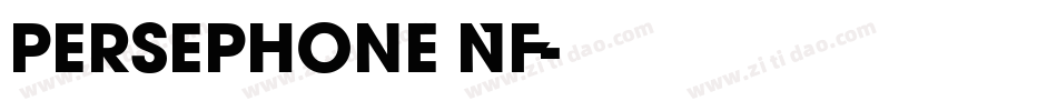 Persephone NF字体转换